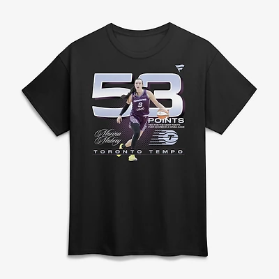 Unisex Marina Mabrey Black Toronto Tempo Milestone T-Shirt