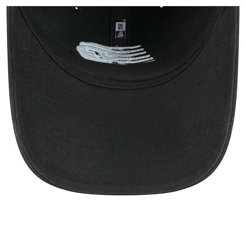 Casquette ajustable unisexe New Era Toronto Tempo Core 9TWENTY noire