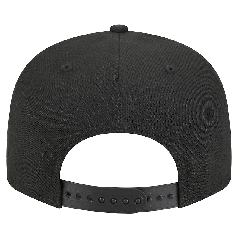 Unisex New Era Black Toronto Tempo Core Logo 9FIFTY Snapback Hat