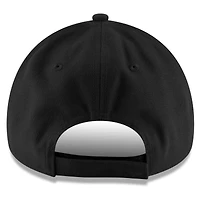 Unisex New Era Black Toronto Tempo Letter Logo 9FORTY Adjustable Hat