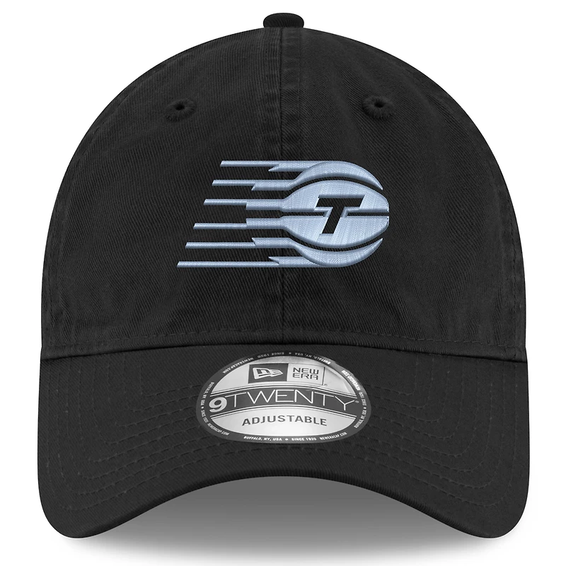 Unisex New Era Black Toronto Tempo Logo 9TWENTY Adjustable Hat