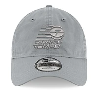 Casquette ajustable unisexe New Era grise Toronto Tempo Core Tonal 9TWENTY