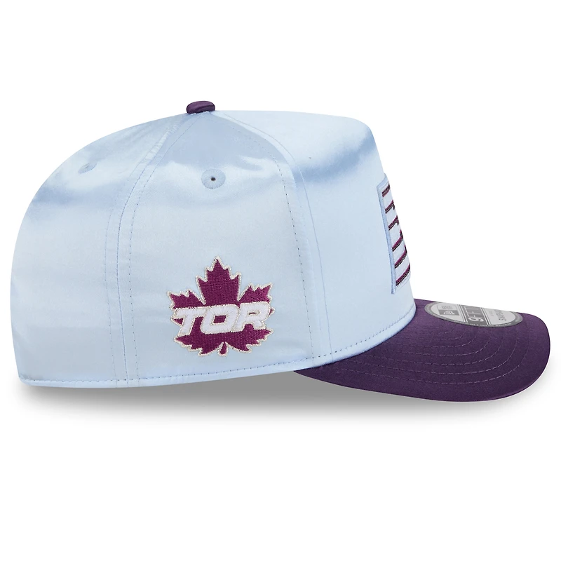Unisex New Era Light Blue Toronto Tempo A-Frame 9FIFTY Adjustable Hat