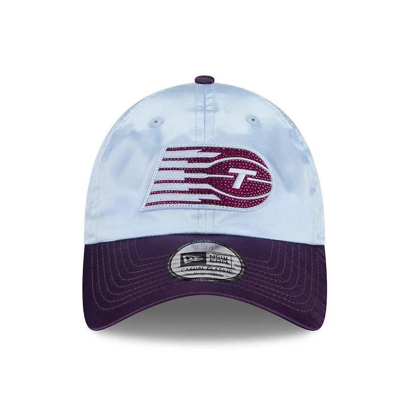 Casquette unisexe New Era Toronto Tempo bleu clair, style classique décontracté et ajustable