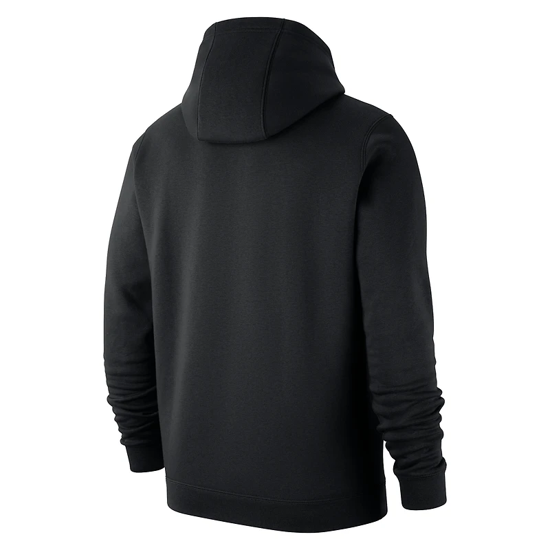 Sweat à capuche en polaire unisexe Nike Toronto Tempo Logo Club noir