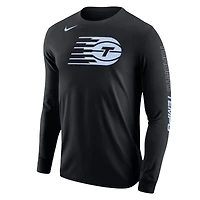 T-shirt à manches longues unisexe Nike noir avec logo Toronto Tempo