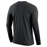 Unisex Nike  Black Toronto Tempo Logo Long Sleeve T-Shirt