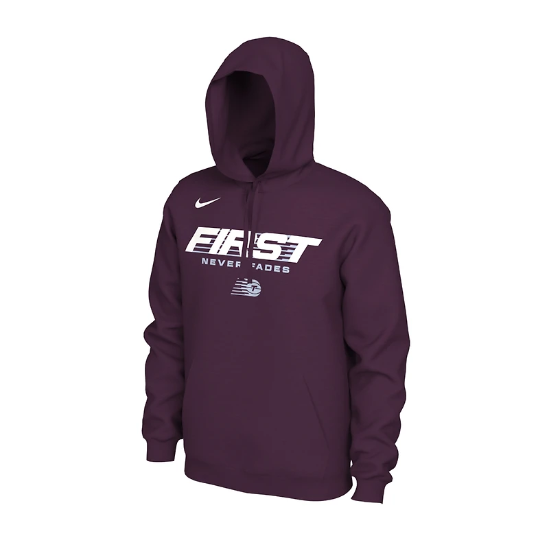 Sweat à capuche unisexe Nike Bordeaux Toronto Tempo Saison inaugurale, logo « First Never Fades »