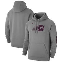 Sweat à capuche en polaire unisexe Nike Toronto Tempo Logo Club gris
