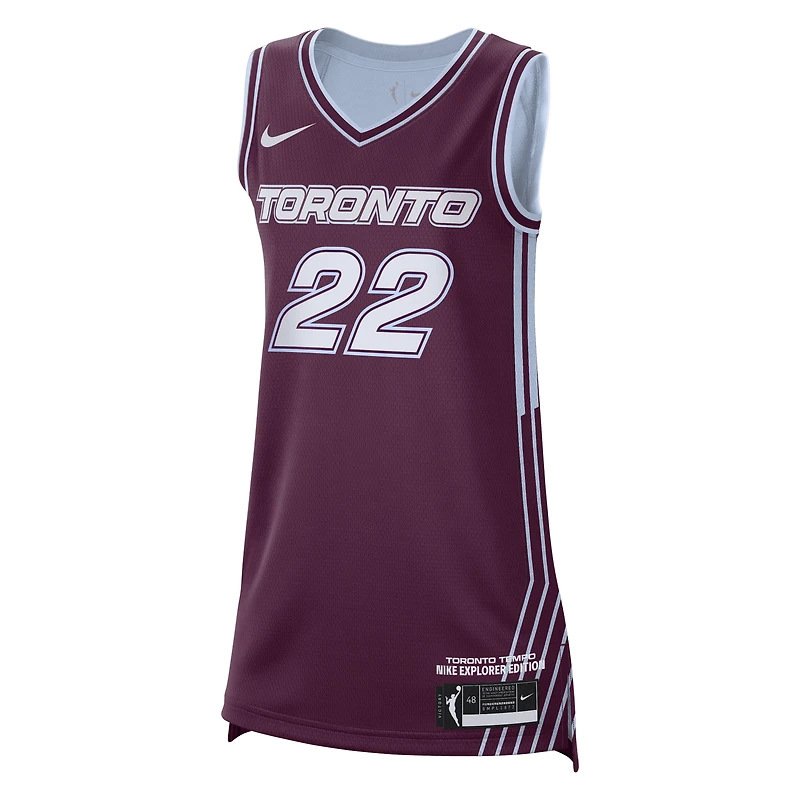 Unisex Nike Julie Allemand Bordeaux Toronto Tempo Explorer Edition Victory Jersey