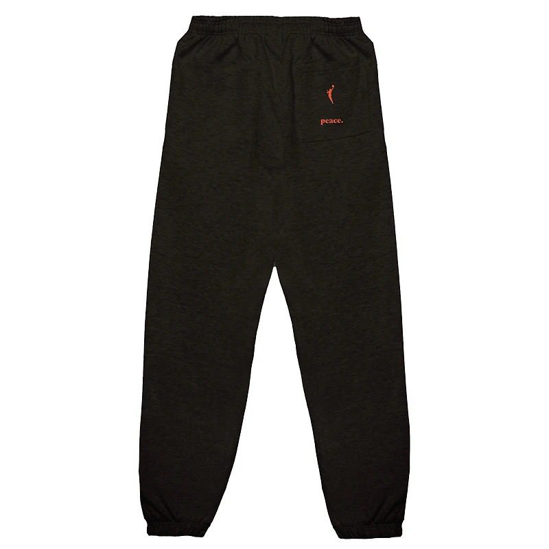 Pantalon de jogging unisexe Peace Collective noir Toronto Tempo Heavy