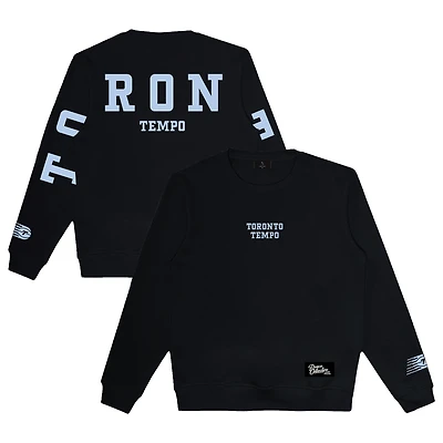 Sweat-shirt unisexe Peace Collective noir Toronto Tempo Spirit
