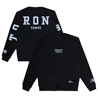 Sweat-shirt unisexe Peace Collective noir Toronto Tempo Spirit