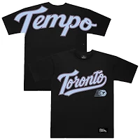 T-shirt unisexe Peace Collective Black Toronto Tempo Spirit Heavyweight