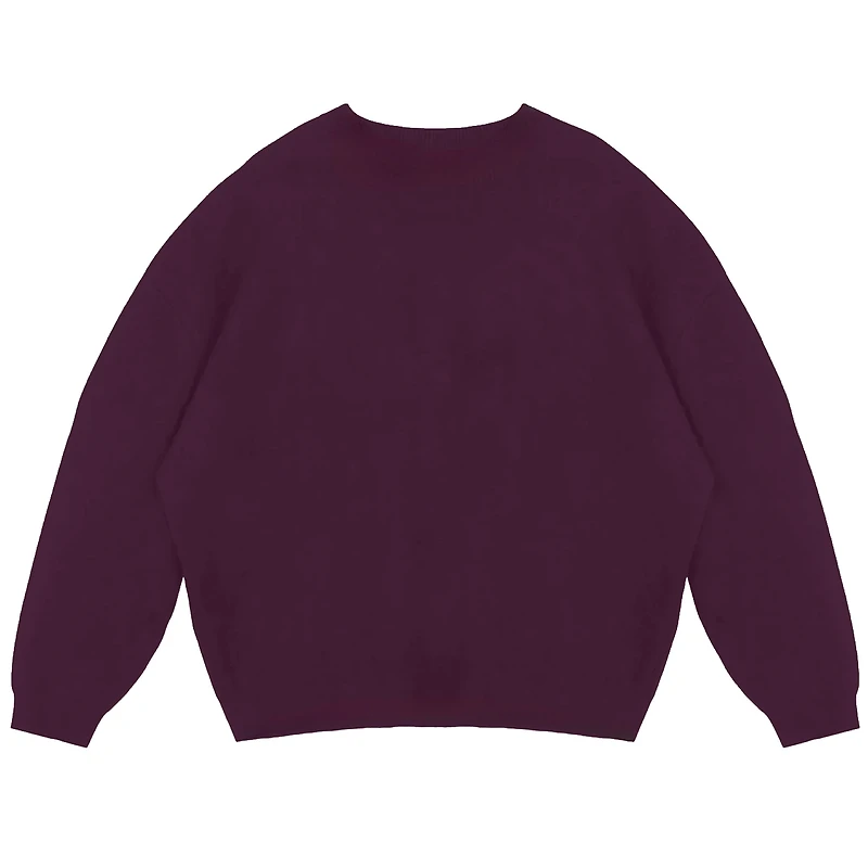 Unisex Peace Collective Bordeaux Toronto Tempo Knit Sweater