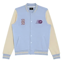 Veste universitaire unisexe bleu clair Toronto Tempo à boutons-pression Peace Collective