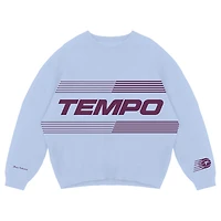 Pull unisexe en tricot Toronto Tempo bleu clair Peace Collective