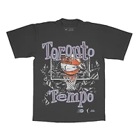 Unisex Playa Society Black Toronto Tempo Shattered Glass T-Shirt