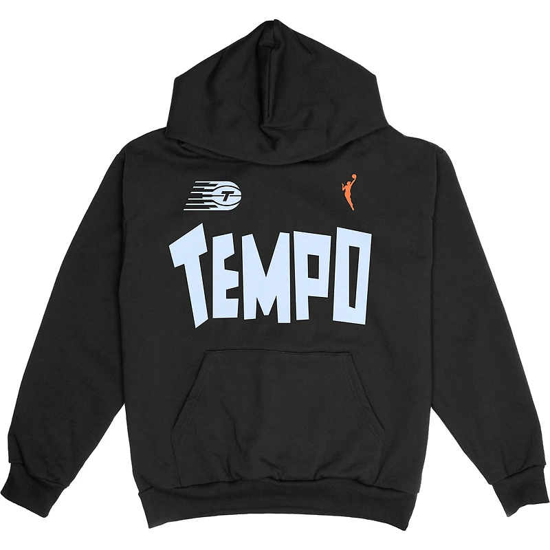 Sweat à capuche unisexe noir de l'équipe Toronto Tempo Playa Society