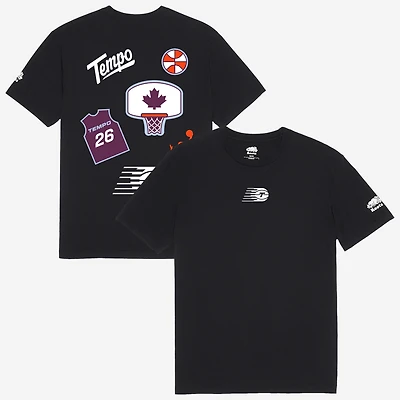 Unisex Roots Black Toronto Tempo Icons T-Shirt