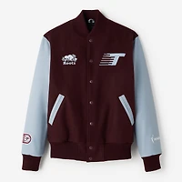 Veste universitaire unisexe Roots Bordeaux Toronto Tempo à boutons-pression