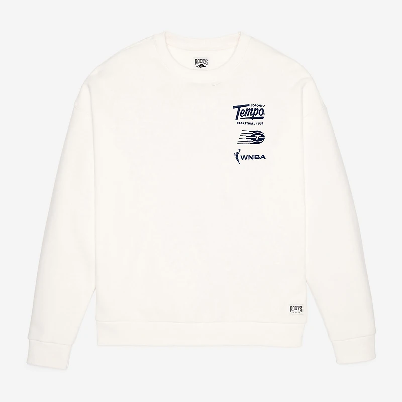 Unisex Roots Cream Toronto Tempo Made Canada Fleece Sweatshirt