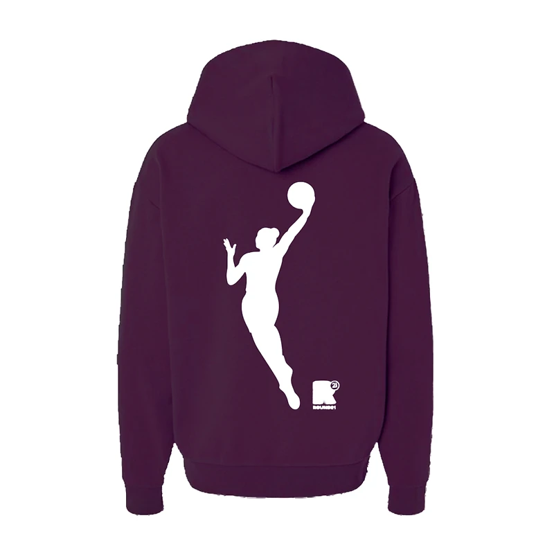 Unisex round21 Burgundy Toronto Tempo Team Pullover Hoodie