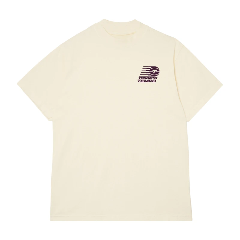 Unisex round21 Cream Toronto Tempo Bloom Ball T-Shirt