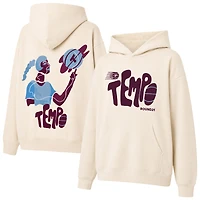 Sweat à capuche unisexe round21 Cream Toronto Tempo Heart of