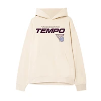 Sweat à capuche unisexe round21 Cream Toronto Tempo Launch
