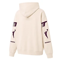 Sweat à capuche unisexe round21 crème Toronto Tempo Logo