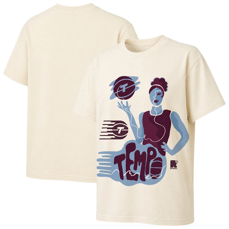 Unisex round21 Cream Toronto Tempo Pure Hoops T-Shirt