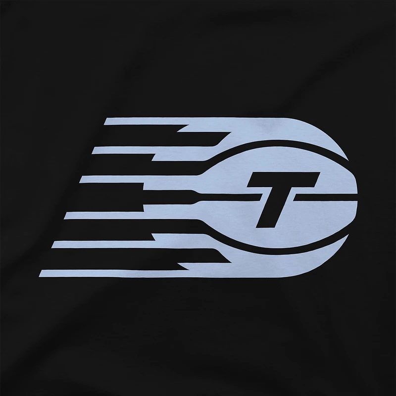 Unisex Stadium Essentials Black Toronto Tempo Primary Logo Pullover Hoodie