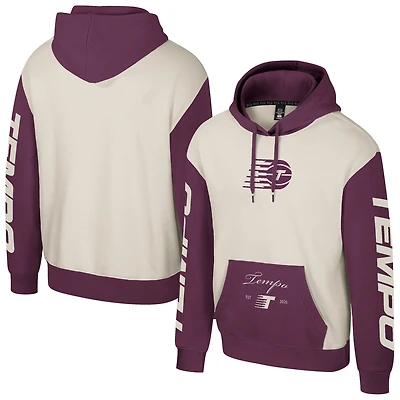 Unisex Stadium Essentials  Cream Toronto Tempo Rivalry Burst Hoodie
