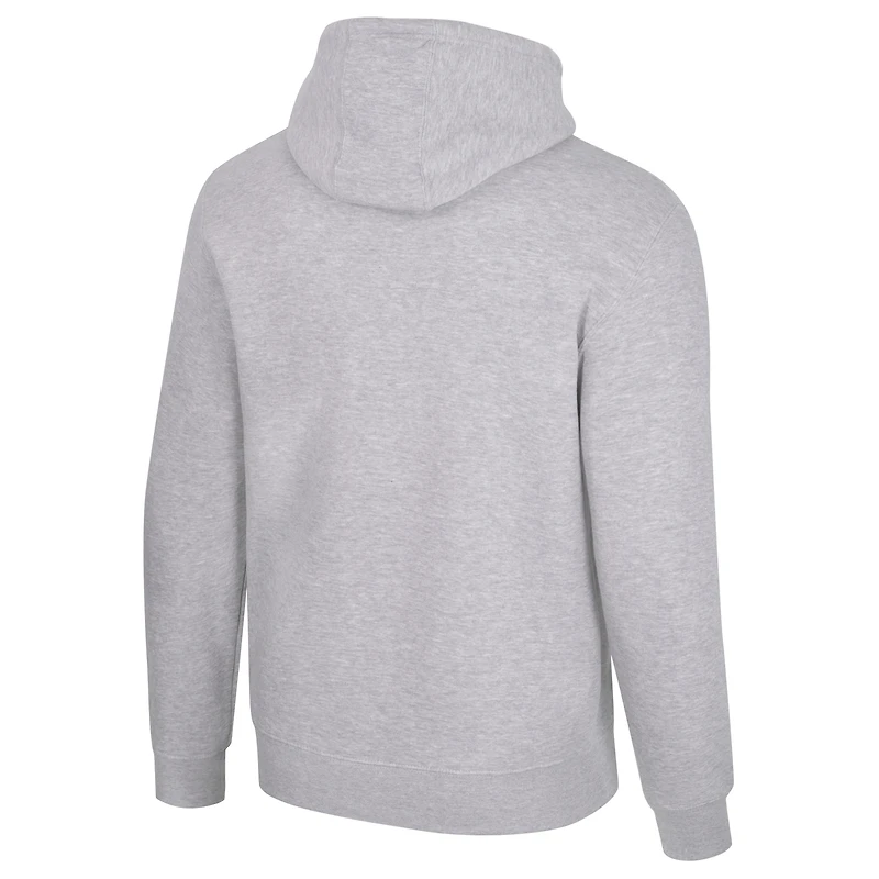 Unisex Stadium Essentials  Heather Gray Toronto Tempo Primary Logo Pullover Hoodie