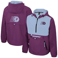 Veste unisexe Stadium Essentials bleu clair Toronto Tempo Legends Challenger à quart de zip