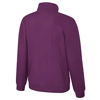 Veste unisexe Stadium Essentials violette Toronto Tempo First Team Trainer à quart de zip