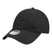 Women's New Era Black Toronto Tempo Ponytail 9FORTY Flex Hat