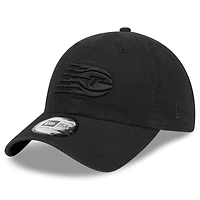 Women's New Era Black Toronto Tempo Primary Logo 9TWENTY Adjustable Hat