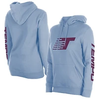 Sweat à capuche bleu clair Toronto Tempo avec logo de l'équipe New Era pour femme