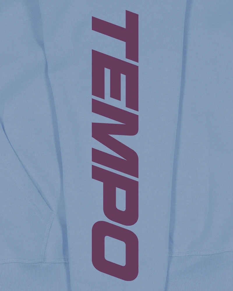 Sweat à capuche bleu clair Toronto Tempo avec logo de l'équipe New Era pour femme