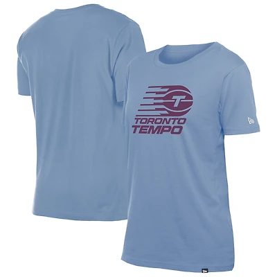 T-shirt bleu clair Toronto Tempo Team New Era pour femme