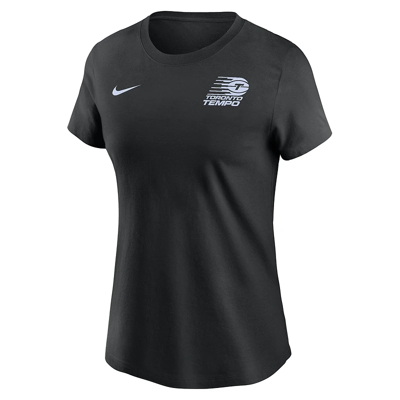 Women's Nike Black Toronto Tempo T-Shirt