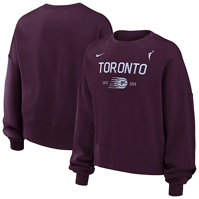 Sweat-shirt polaire Nike Bordeaux Toronto Tempo Phoenix pour femme