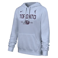 Women's Nike  Light Blue Toronto Tempo Club Fleece Hoodie