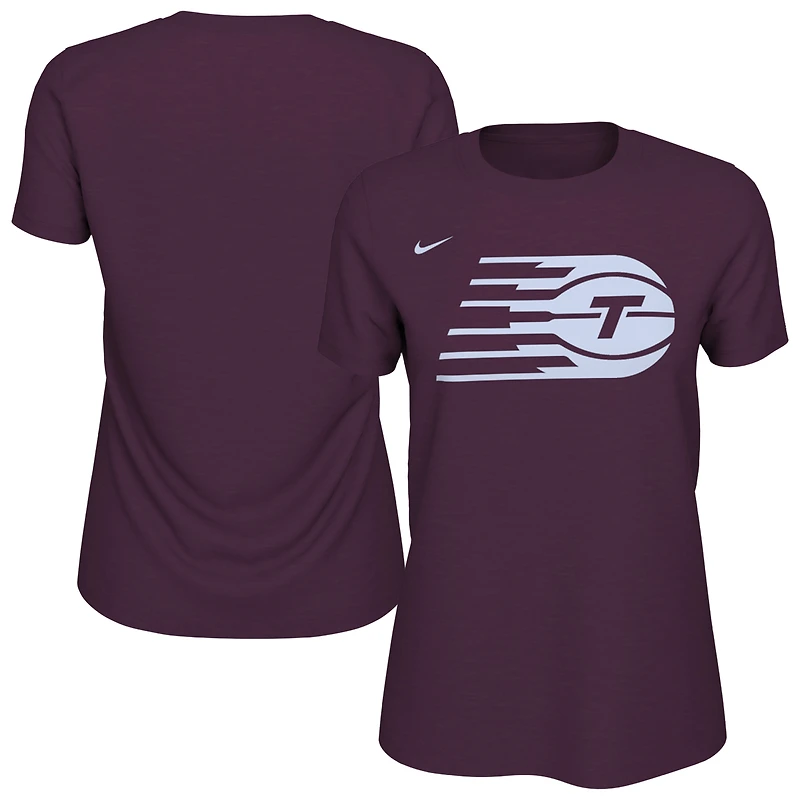 T-shirt Nike bordeaux Toronto Tempo avec logo pour femme