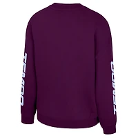 Women's Stadium Essentials  Bordeaux Toronto Tempo First Team Line Drill Crewneck Sweatshirt