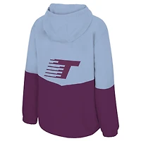 Veste zippée intégrale bleu clair Stadium Essentials pour femmes Toronto Tempo Legends Effort