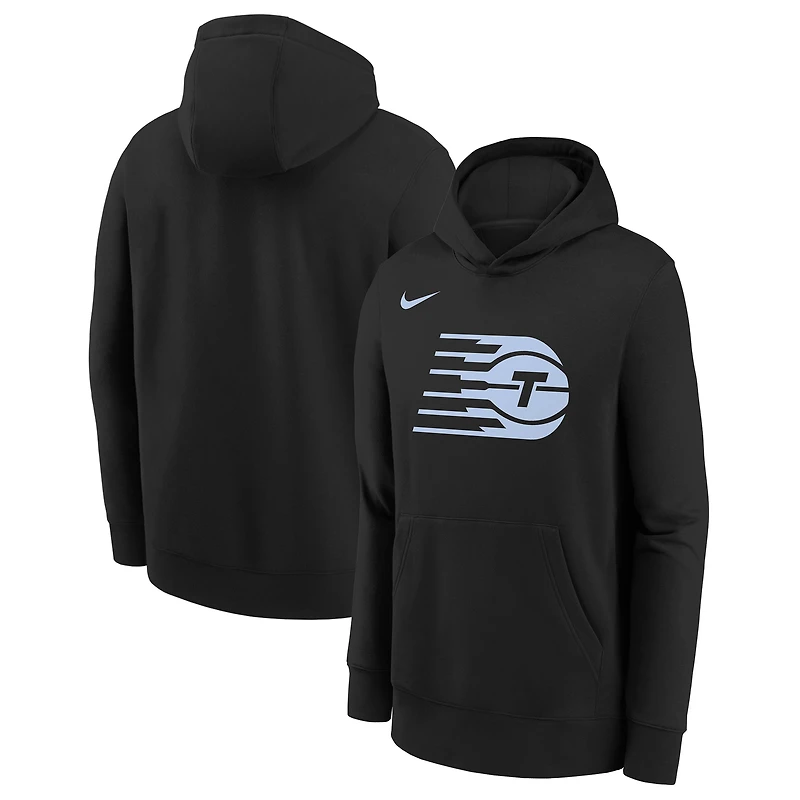 Sweat à capuche Nike gris chiné Toronto Tempo pour jeunes
