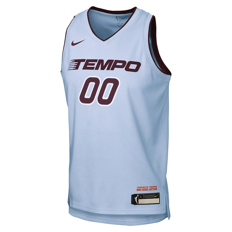 Maillot personnalisé Nike Hydrogen Blue Toronto Tempo Victory pour enfant - Édition Rebelle